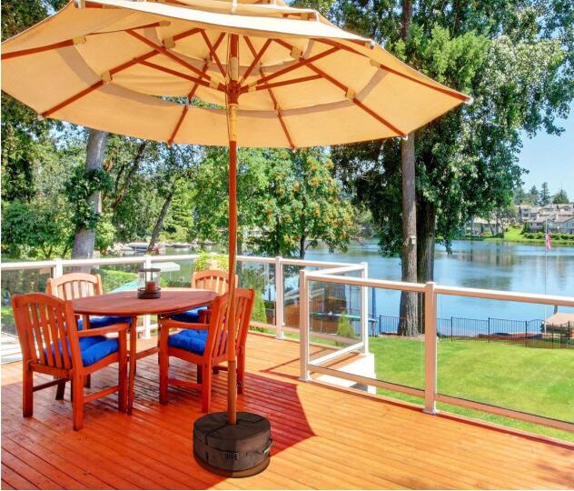 アウトドア用品 パラソル 固定土のう テントの土のう 丸型土のう テント サンドバッグ