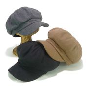 　ポリフランネル6パネルキャスケット（消臭）　ヤング帽子