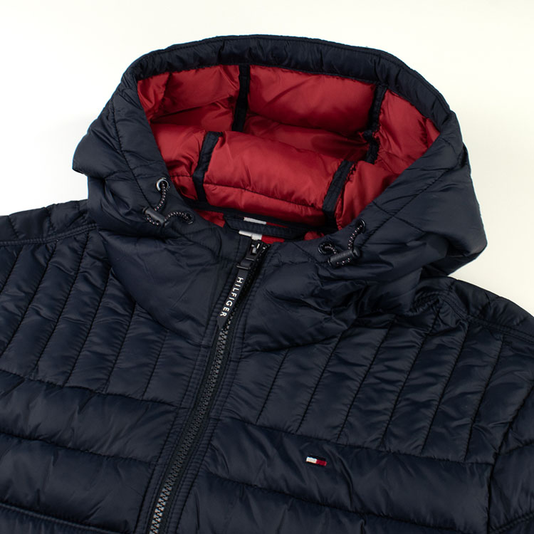 トミー ヒルフィガー ダウンジャケット メンズ 中綿ジャケット 150AN555 TOMMY HILFIGER HOODED PACKABLE  株式会社 ワダツミ | 卸売・ 問屋・仕入れの専門サイト【NETSEA】