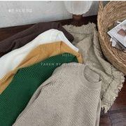 INS秋冬新作 韓国風子供服 ベビー服 コート 子供服 可愛い  セーター ニット 5色