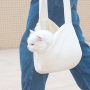 ペットトートバッグ　猫犬外出バッグ　ボディーバッグ　旅行バッグ　エコバッグ