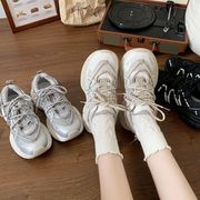 【2024春新作】韓国風レディース　春 　スニーカー　オシャレ　シューズ　靴
