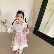 2024新作 韓国風子供服 キッズ 女の子 ワンピース 80-130cm