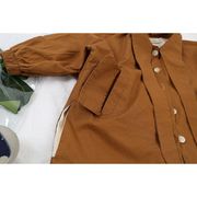韓国子供服 女の子 長袖 トレンチコート 秋コート スプリングコート キッズ  アウター 可愛い ジャケット