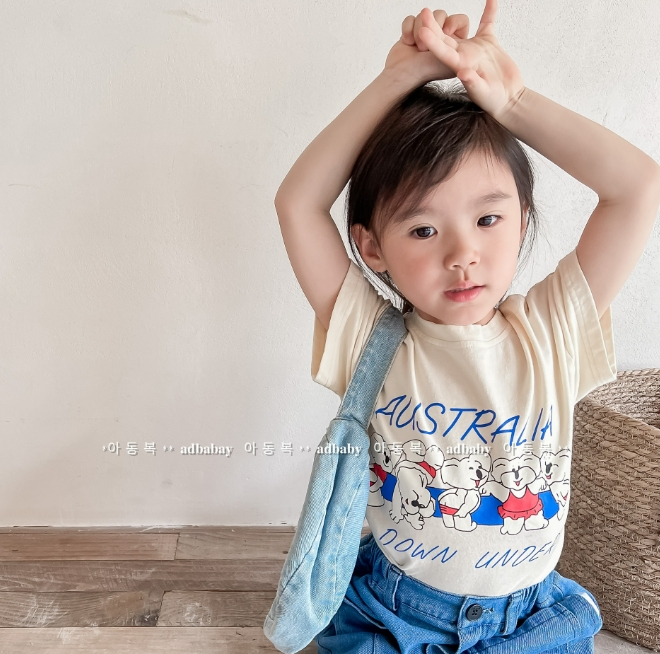 2024 韓国風子供服  ベビー服  トップス  Tシャツ  可愛い  2色