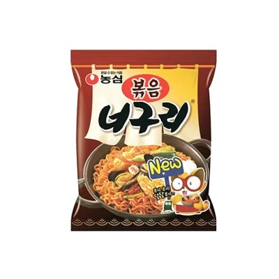 韓国　農心　炒めノグリウドン　(袋/日/M/4p)　袋麺　ノグリラーメン