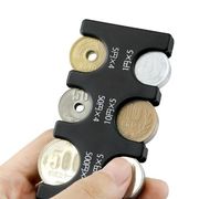 コインホルダー  片手で使える 薄型 コインケース 小銭入れ