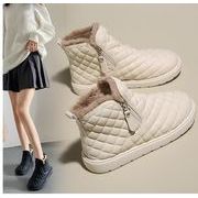 スノーシューズ スノーブーツ レディース  防寒靴 裏起毛 滑り止め  防寒ブーツ アウトドア