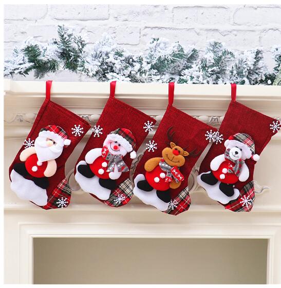 クリスマスソックス 靴下 クリスマス ソックス 飾り 壁掛け 玄関飾り クリスマス靴下 サンタクロース　