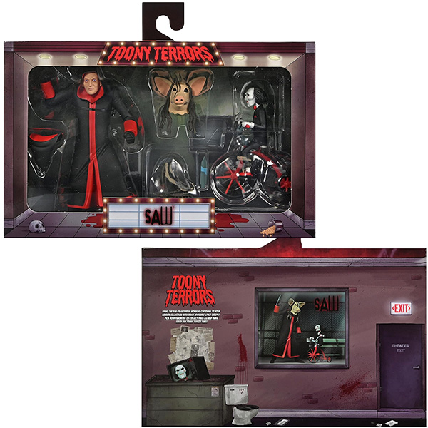 SAW 6” アクションフィギュア TOONY TERRORS JIGSAW KILLEER