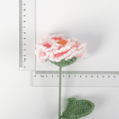 花束 お花 ハンドメイド ぬいぐるみ花束 かぎ針編み 完成品 編み物 枯れない花 ボタン花 8色 毛糸花