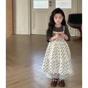 2024    韓国風子供服    キッズ服    ワンピース    赤ちゃん    スカート