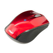 Digio デジオ 小型 Bluetooth 3ボタンBlueLEDマウス レッド MUS