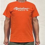 2024年春夏　新商品　Tシャツ　Rainbow DRIVE-IN UNIFORM T オレンジ