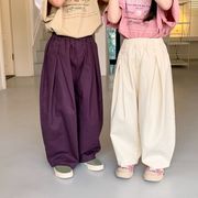 【2024春新作】韓国風子供服 ベビー服 キッズ 男女兼用 ロングパンツ パンツ