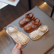 オシャレ 韓国風子供靴シューズ 靴    夏　シンプル   履きやすい