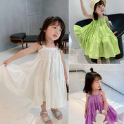 韓国風子供服 子供 キッズ 女の子 ワンピース 新作  ゆったり 可愛い ロングワンピ