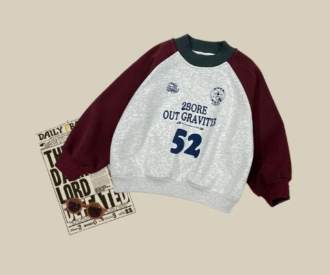 子供服★トレーナー★裹起毛★トップス★冬服★男の子★秋服★ファッション★韓国風★90-140cm