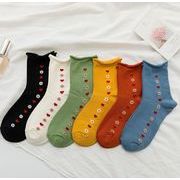 2024★春秋新作★ソックス★大人靴下★6色