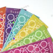 【6Colors】手帳シール スッテカー 可愛い コラージュ素材 DIY デコレーション 飾り ラビット バブル