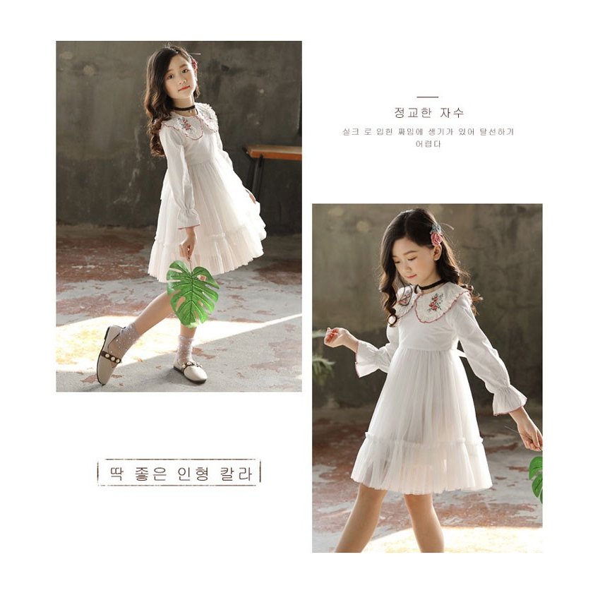 韓国子供服 フォーマル ワンピース ワンピースドレス 子どもドレス キッズ 女の子 春 秋 冬 衣装