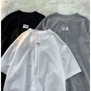2022春夏新作 メンズ 男 カジュアル 半袖 丸首 トップス Tシャツ インナー 3色 M-2XL