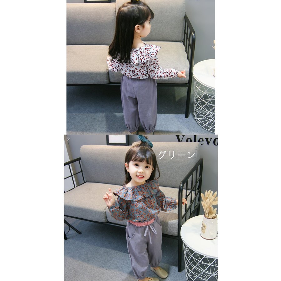 韓国子供服 女の子 セットアップ Tシャツ レギンス 上下セット 赤ちゃん キッズ  可愛い ベビー服