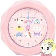 サンリオキャラクターズ SANRIO アラームクロック 目覚まし時計 置き時計 ピンクキャラクター かわいい