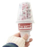 アイスでいちごみるく　ICE　DE　シリーズ　アイスカップ　おしゃれ　映え　おもしろアイス