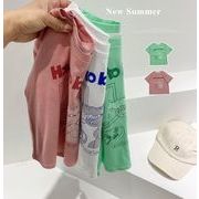 2024新品　子供服　キッズ　トップス　Tシャツ　3色　90-140CM