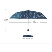 花柄日傘 晴雨兼用 UVカット 自動開閉式折りたたみ傘 遮光遮熱 折り畳み 傘 レディース