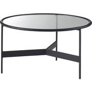 ラウンドガラステーブルL　/テーブル ガラステーブル ラウンドテーブル 丸 ガラス ローテーブル