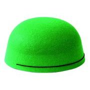 フェルト帽子　緑