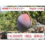 【台湾産】アップルマンゴー　約5kg(8玉～14玉)