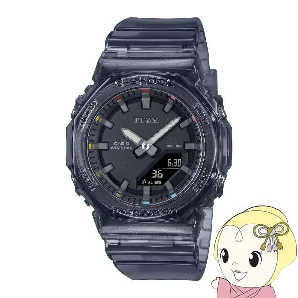 カシオ CASIO 腕時計 G-SHOCK WOMEN アナデジ「ITZY」コラボレーションモデル GMA-P2100ZY-1AJR グレー