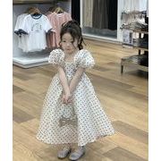 子供用のスカート キッズ  ワンピース 韓国子供服  ワンピース  2024夏新作 ドレススカート  90-140