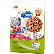 ［日本ペットフード］コンボ キャット肥満が気になる猫用 まぐろ味・かつお節・かつおチップ添え600g