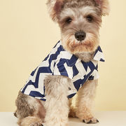 2024年夏のペット服小型犬シャツインスタイルパーソナリティカーディガン猫猫服犬服