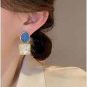 耳元を飾る、印象派デザイン 耳飾り ピアス レディース INS風 アクセサリー おしゃれ 韓国ファッション