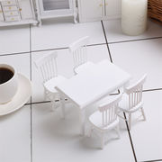 圧倒的な真実好評 工芸品 :12人形屋 ミニ家具 ミニチュア家具 手作りテーブルと椅子 テーブルと椅子の模型
