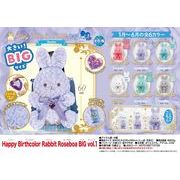 「ぬいぐるみ」Happy Birthcolor Rabbit Roseboa BIG vol.1
