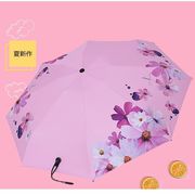 日傘 折りたたみ傘 レディース おしゃれ 軽量 晴雨兼用 折りたたみ傘 花柄 UVカット