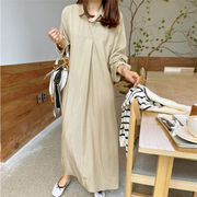 シャツワンピ春大きいサイズ半袖