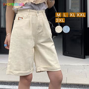 デニムハーフパンツ