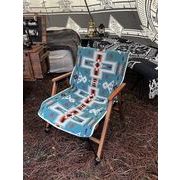 リバーシブル チェアカバー キャンプ アウトドア 椅子カバー  ネイティブ柄 オルテガ柄 50X90cm