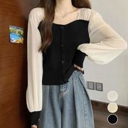 ニットブラウス