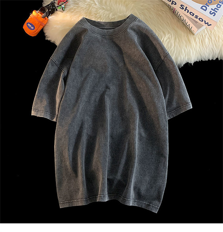 売れ行き1位  Tシャツ トップス 半袖 ゆったりする 230g 個性 上着 オシャレ アメリカン ヴィンテージ