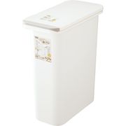 リス HOME&HOME 防臭ペール 21L ごみ箱 ゴミ箱 ホワイト ダストボックス 防臭 臭い漏れ 防止