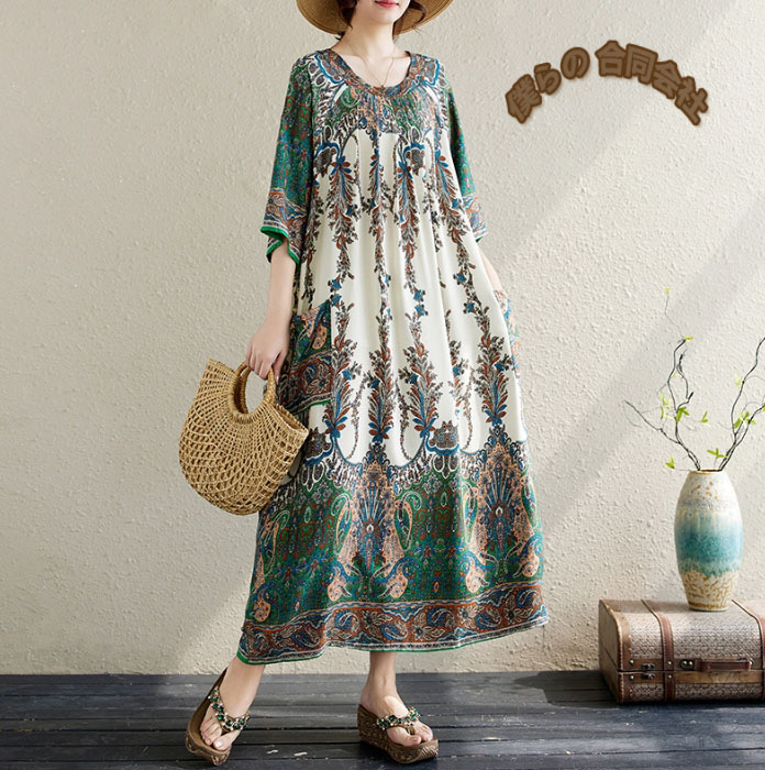 新品、未使用 ワンピース anysis ぶち 花柄 春服 夏服 宴会