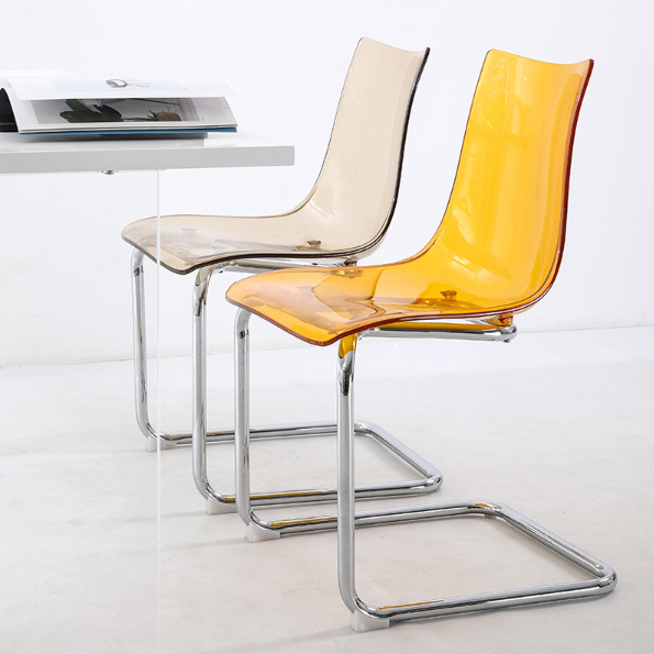 ダイニングチェア モダン シンプル 透明 おしゃれ 椅子 いす 座り  